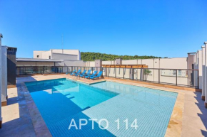 Studio Matira, próximo a praia, novo e moderno